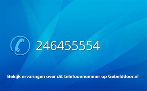 Lees hier 4 ervaringen met het telefoonnummer 0508537465.